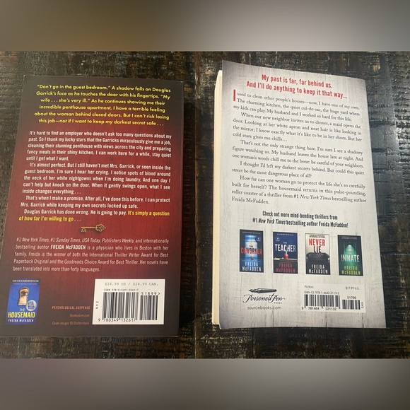 The Housemaid's Secret and The Housemaid is Watching Books - Picture 2 of 4